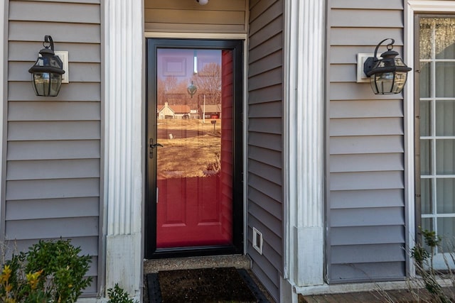 view of property entrance