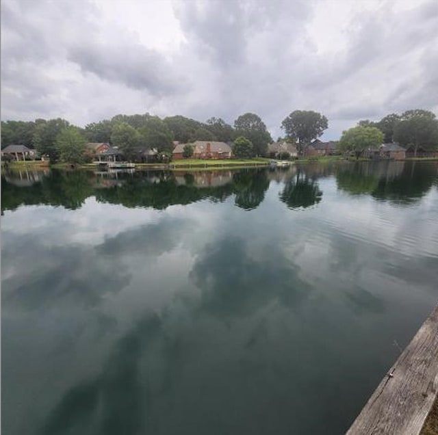 property view of water