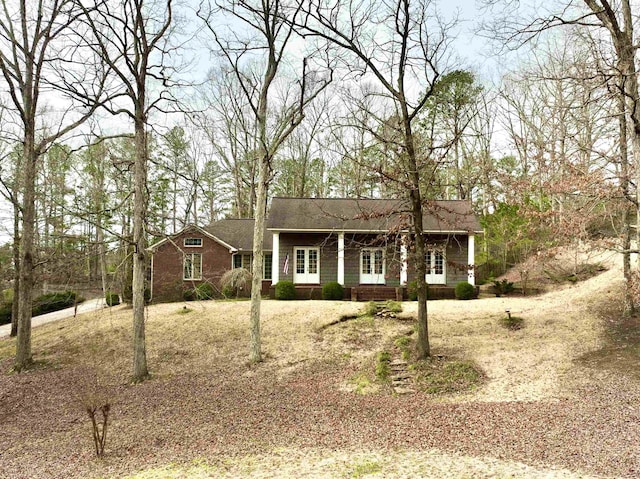 view of ranch-style house