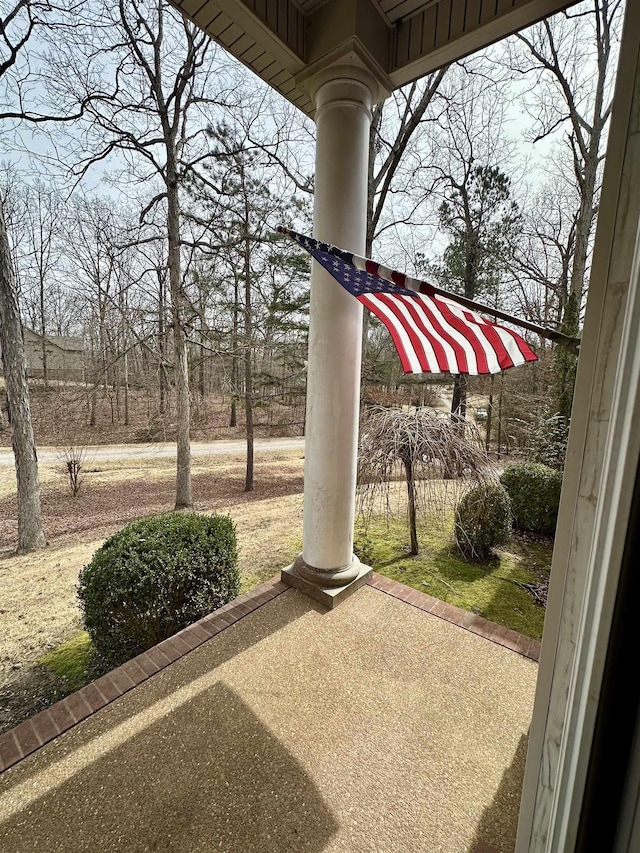 view of patio