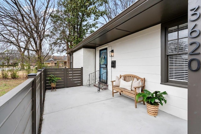 view of patio / terrace