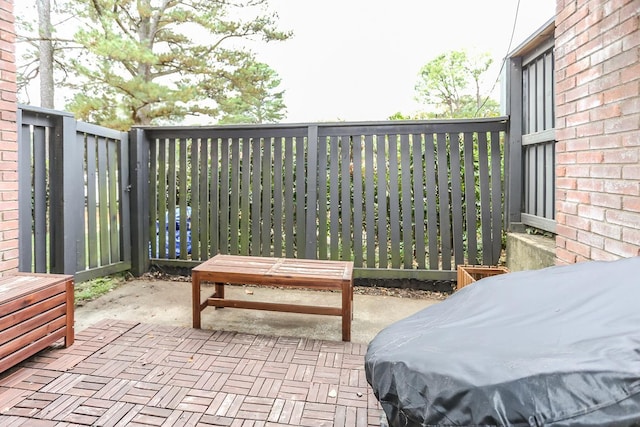 exterior space with a patio