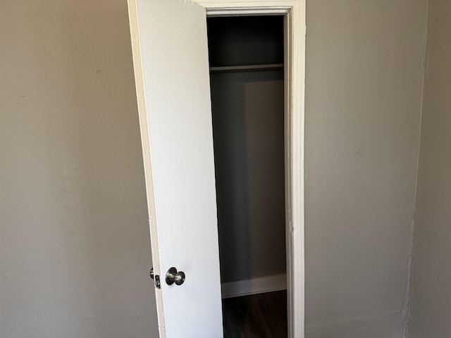 view of closet