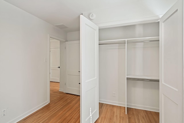 view of closet