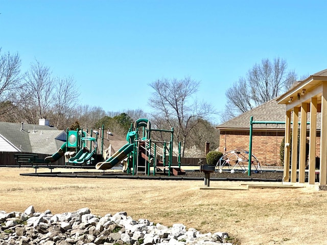 view of community playground