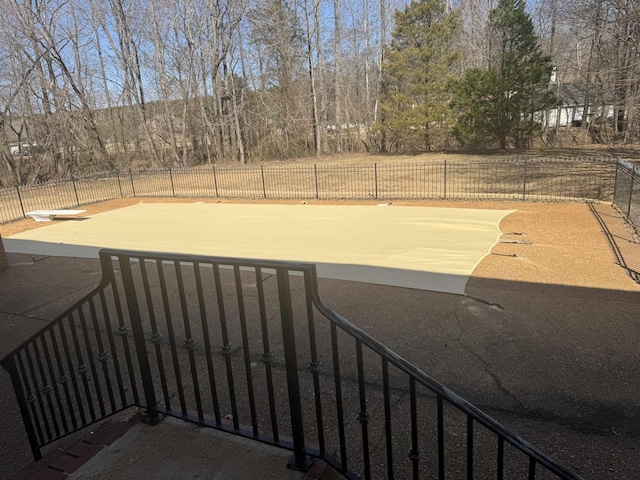 view of patio / terrace featuring a fenced backyard