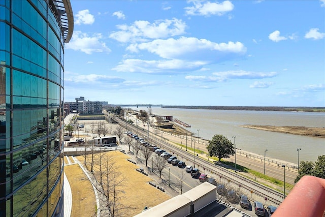 water view featuring a view of city