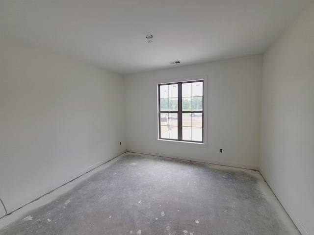 9622 Grays Hollow Dr S, Cordova, TN 38018 - empty room with unfinished concrete flooring