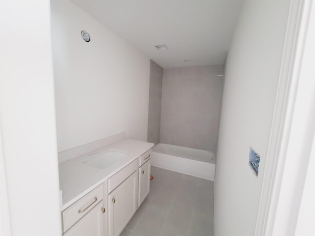 9622 Grays Hollow Dr S, Cordova, TN 38018 - full bath with vanity, tile patterned flooring, and a bath