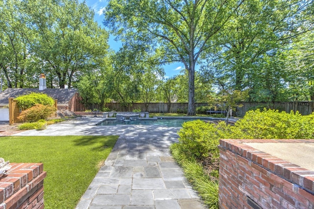 exterior space with driveway