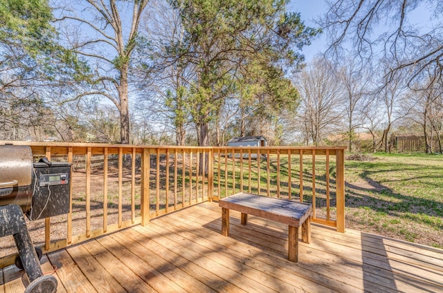 view of deck