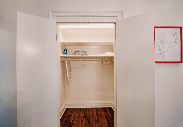 view of closet