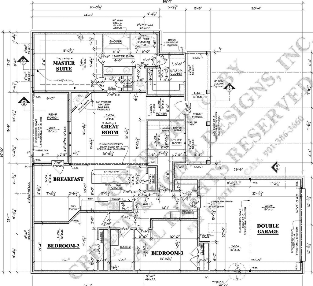 210 Highland Park Cv, Oakland, TN 38060 - plan