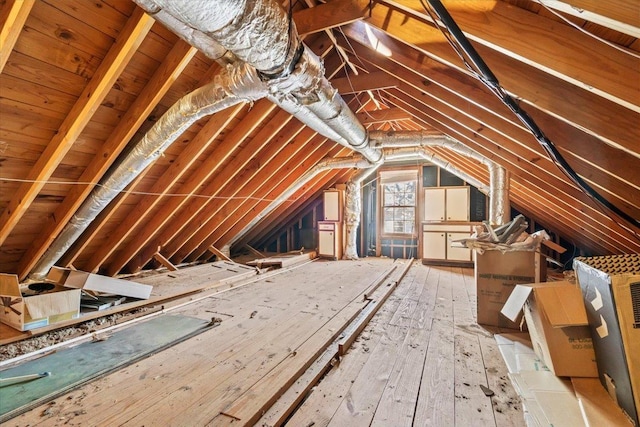 2060 Abergeldie Dr, Memphis, TN 38119 - view of unfinished attic