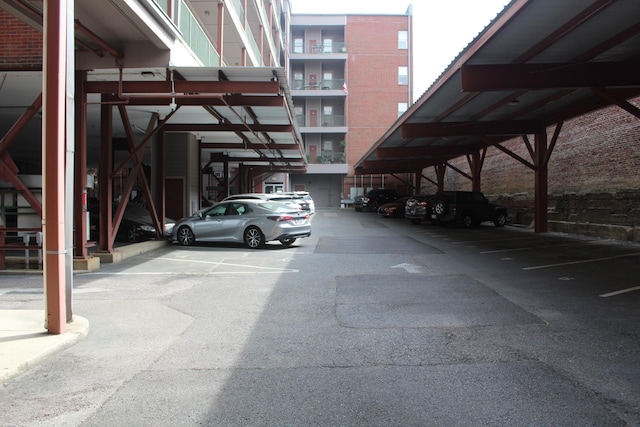 view of parking