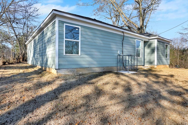 view of rear view of house