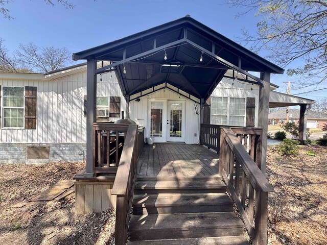 417 E Tigrett St, Halls, TN 38040 - view of wooden deck