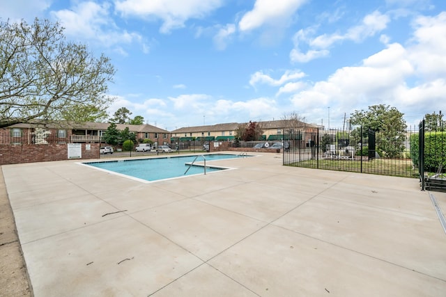 5878 Roxbury Dr Unit 5878, Memphis, TN 38119 - pool with a patio area and fence