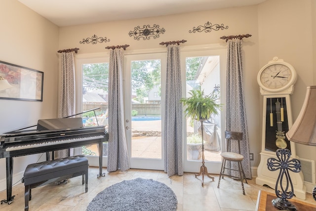 1249 Mintmere Dr, Collierville, TN 38017 - sitting room with tile patterned flooring