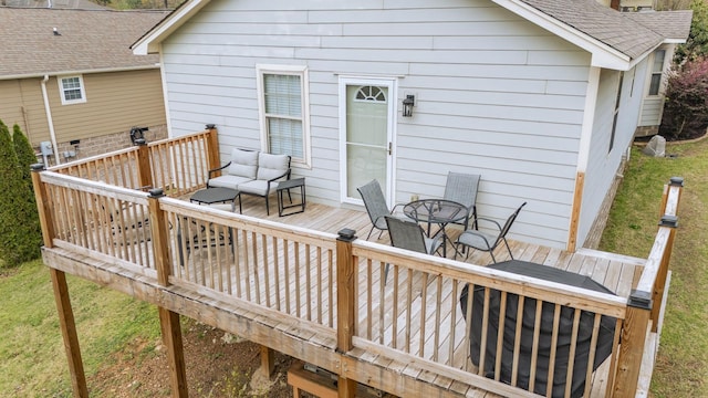 145 Ping Hill Cv, Counce, TN 38326 - view of wooden deck