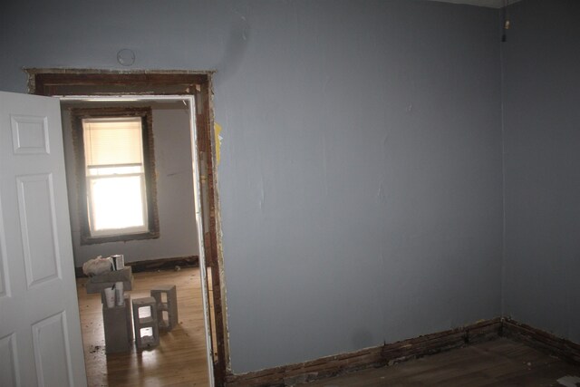 2387 Norman Ave, Memphis, TN 38108 - empty room with wood finished floors
