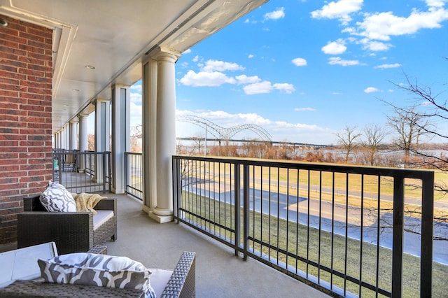 358 N Island Dr Unit 105, Memphis, TN 38103 - view of balcony