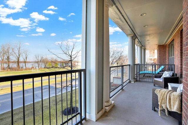 358 N Island Dr Unit 105, Memphis, TN 38103 - view of balcony