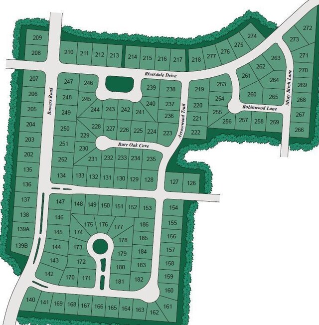 255 Oak Hollow Dr, Oakland, TN 38060 - map