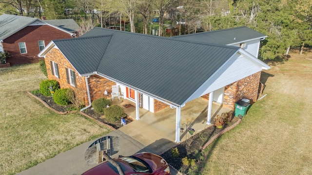 aerial view