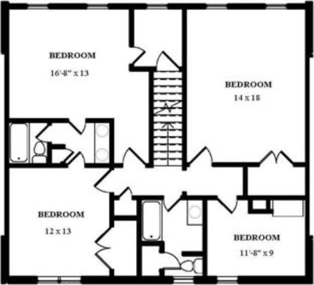 4252 Heatherwood Ln, Memphis, TN 38117 - floor plan