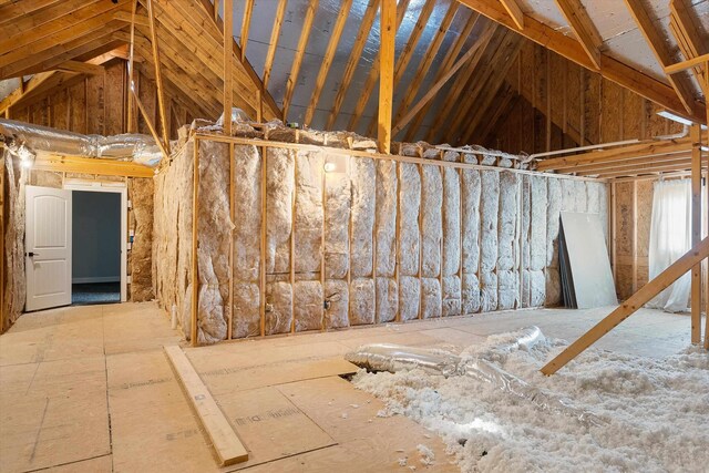 6742 Malone Rd, Olive Branch, MS 38654 - view of unfinished attic