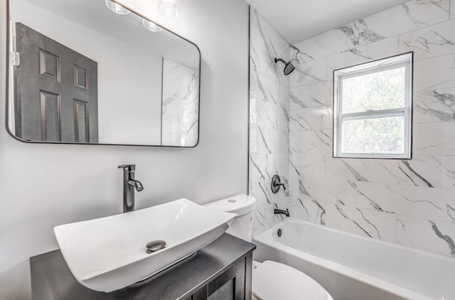 3191 Scenic Hwy, Memphis, TN 38128 - full bath with vanity, toilet, and tub / shower combination
