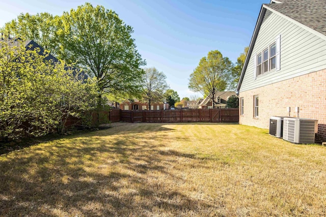 979 Welbeck Cv, Collierville, TN 38017 - view of yard with central AC and fence