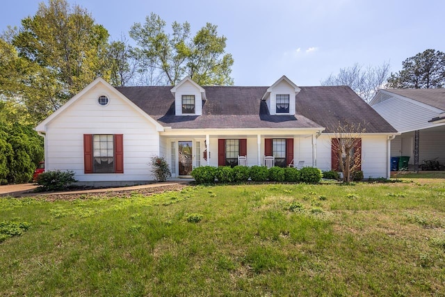 8453 Farrah Ln, Germantown, TN 38139 - cape cod house featuring a front yard