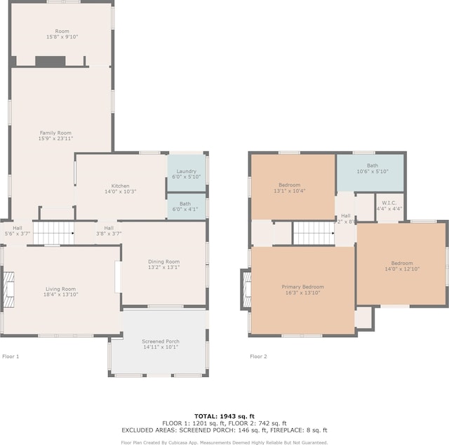 889 N Avalon St N, Memphis, TN 38107 - floor plan