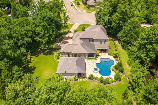 9591 Hedgeview Cv, Germantown, TN 38139 - drone / aerial view