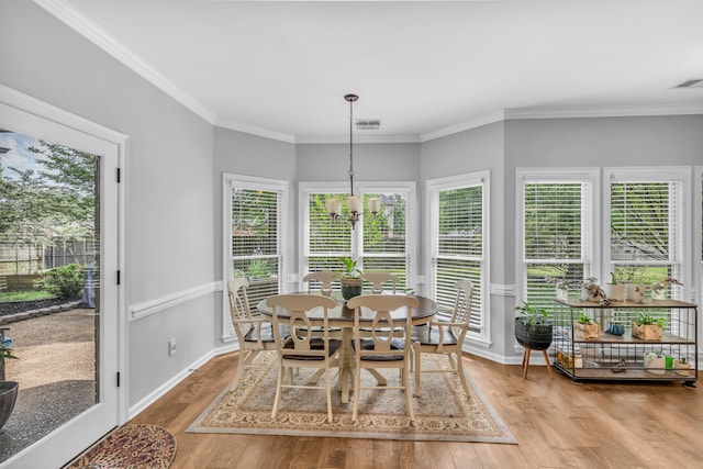 sunroom with visible vents