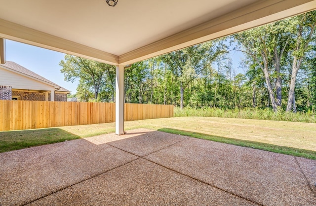 175 Valleyview Ln, Oakland, TN 38060 - view of patio / terrace with fence