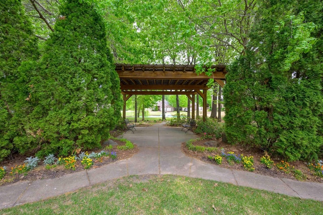 view of property's community