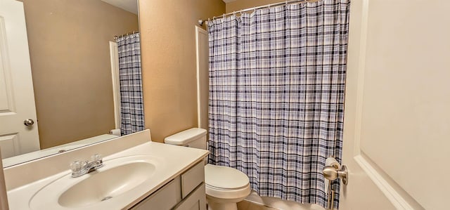 62 Mabel Ln, Atoka, TN 38004 - bathroom with toilet, vanity, and shower / tub combo