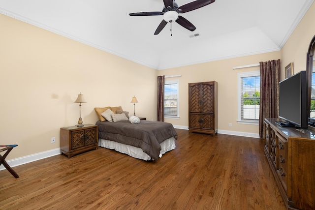 325 Fairoaks Dr, Oakland, TN 38060 - bedroom featuring wood finished floors, visible vents, and multiple windows