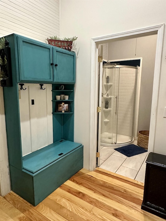 132 W Court Ave, Selmer, TN 38375 - mudroom featuring wood finished floors