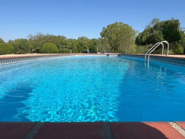 view of pool