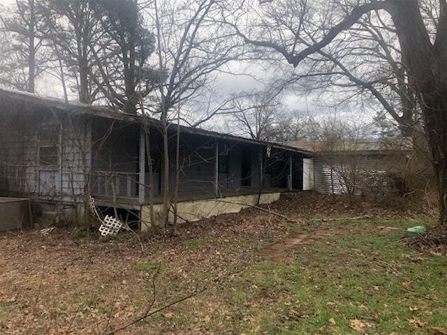 view of rear view of house