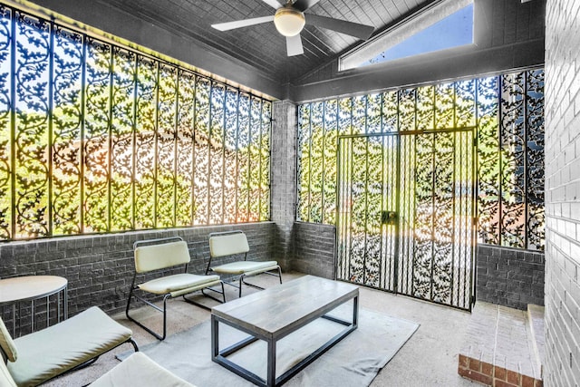 5657 Walnut Grove Rd, Memphis, TN 38120 - sunroom / solarium with ceiling fan