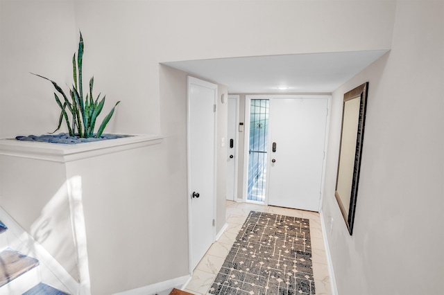 5657 Walnut Grove Rd, Memphis, TN 38120 - entryway with marble finish floor and baseboards