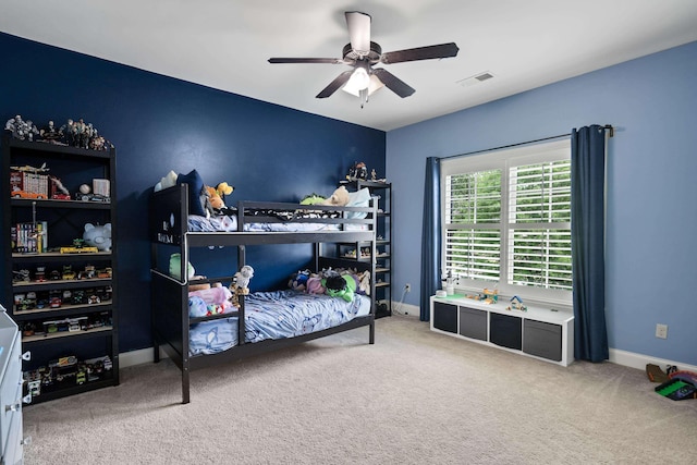 250 Ridgewood Dr, Piperton, TN 38017 - bedroom featuring baseboards, carpet flooring, and visible vents