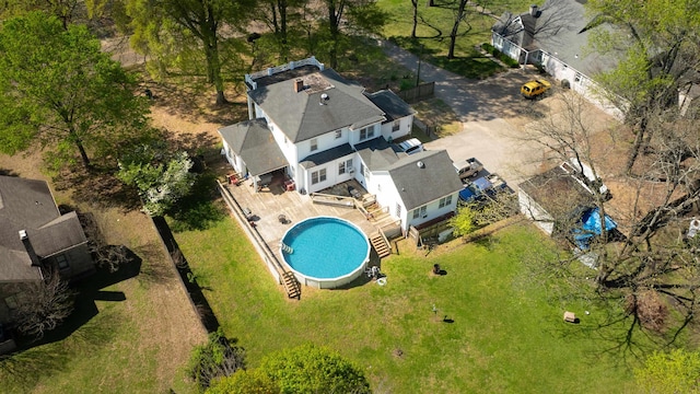 drone / aerial view