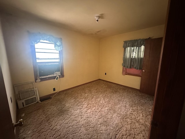 empty room featuring carpet