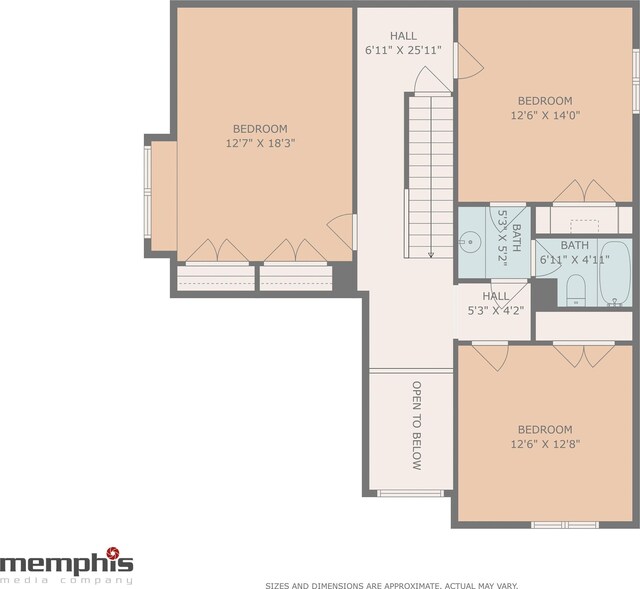 view of layout